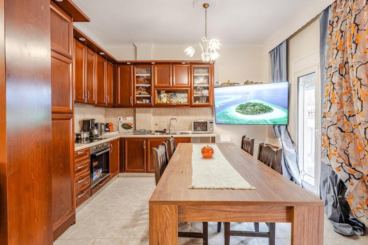 Ferienwohnung Fully Equipped And Family Friendly Skg Center Thessaloniki Exterior foto